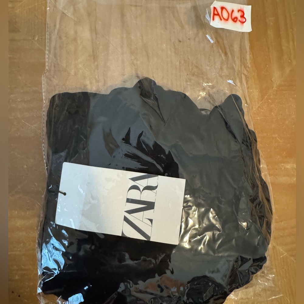 Zara Black Satin Back-Cut Jumpsuit new - Picture 10 of 11